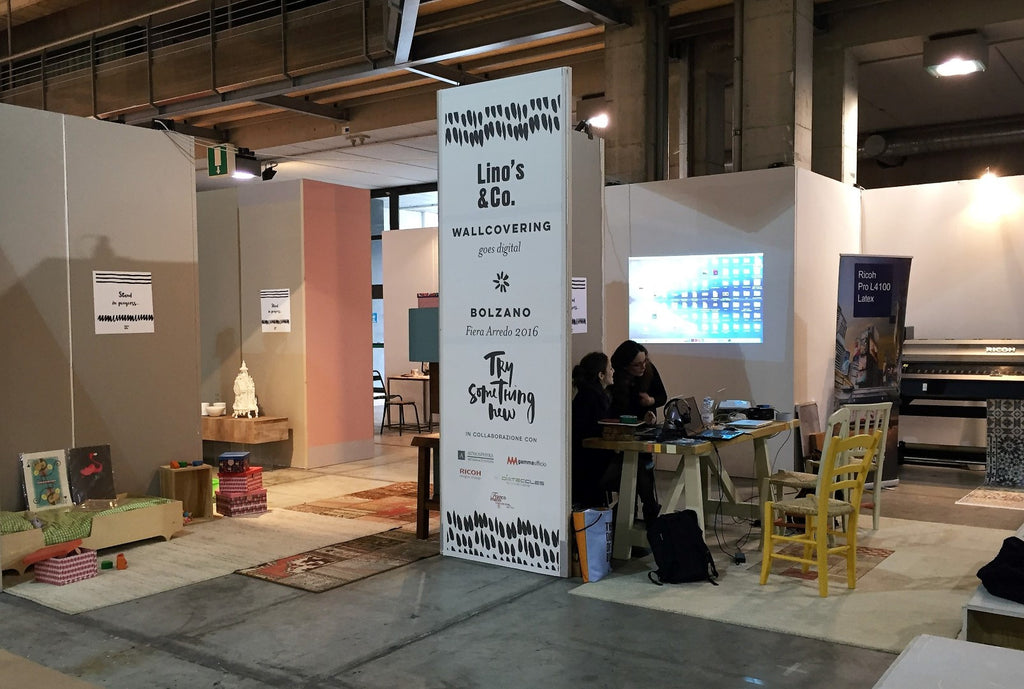 Wallcovering goes digital - storia di uno stand