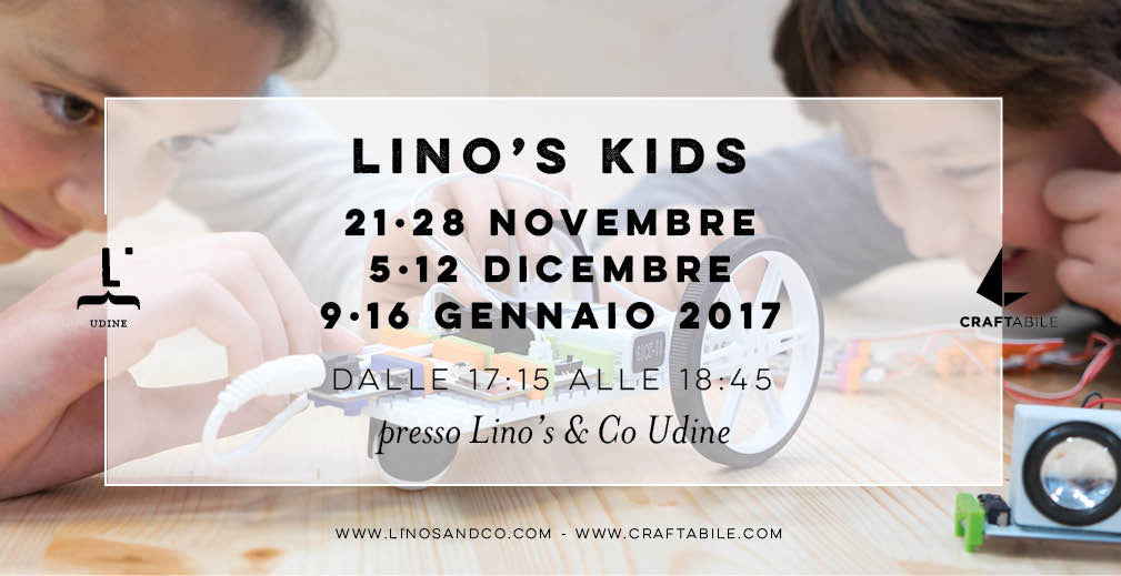 Lino's Kids presso Lino's & Co Udine