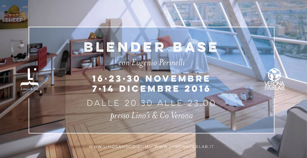Blender - Corso base di Modellazione 3D con Eugenio Perinelli