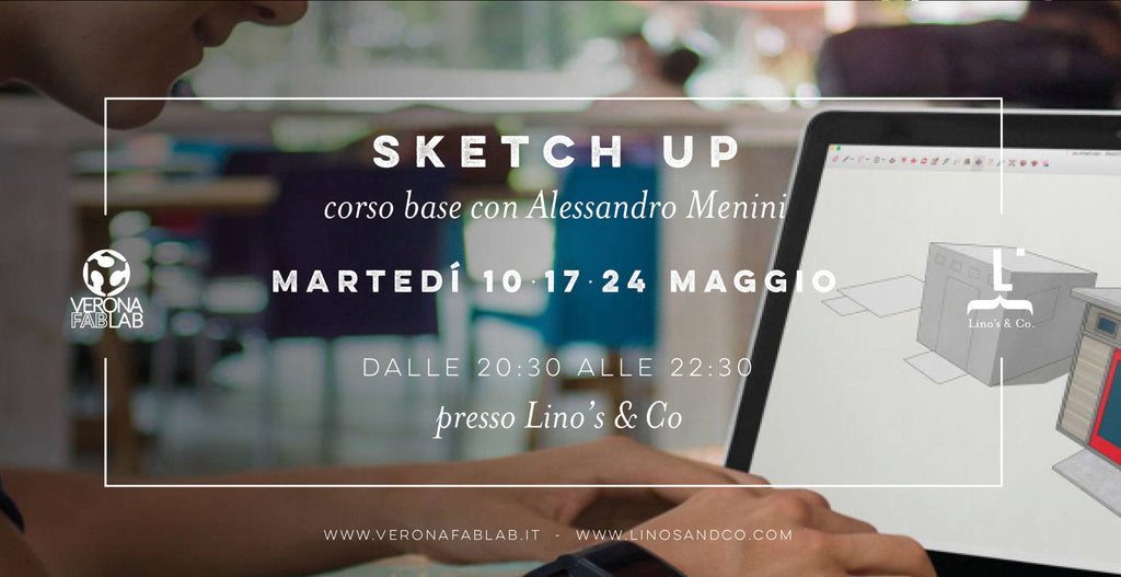 Corso SketchUp base con Alessandro Menini