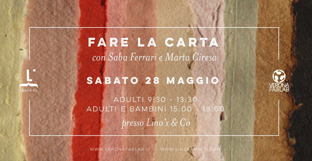 Fare la carta con Saba Ferrari e Marta Ciresa