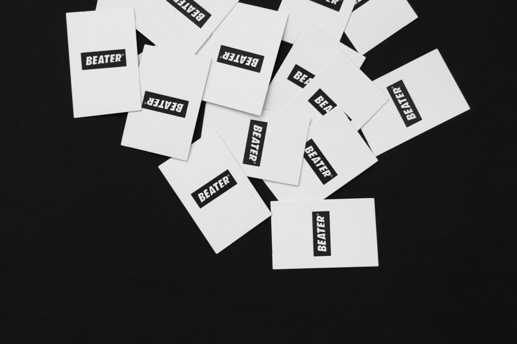 Beater - Letterpress business card