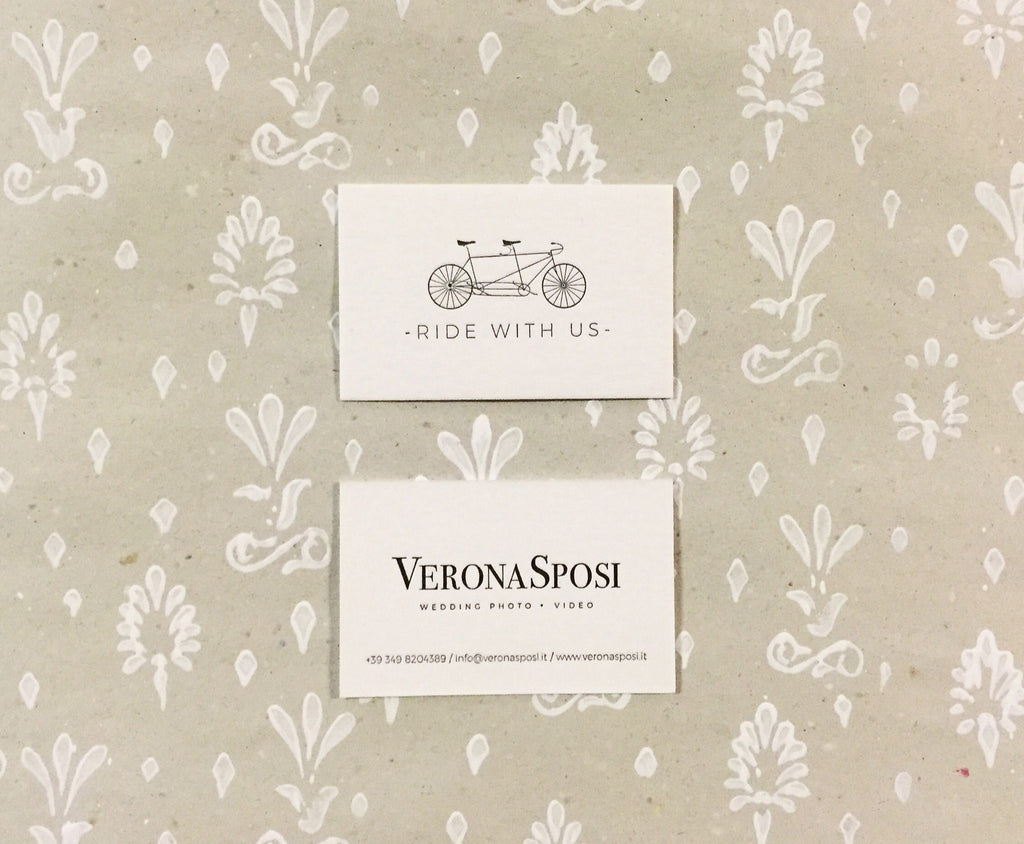 Verona Sposi - Business Card in letterpress