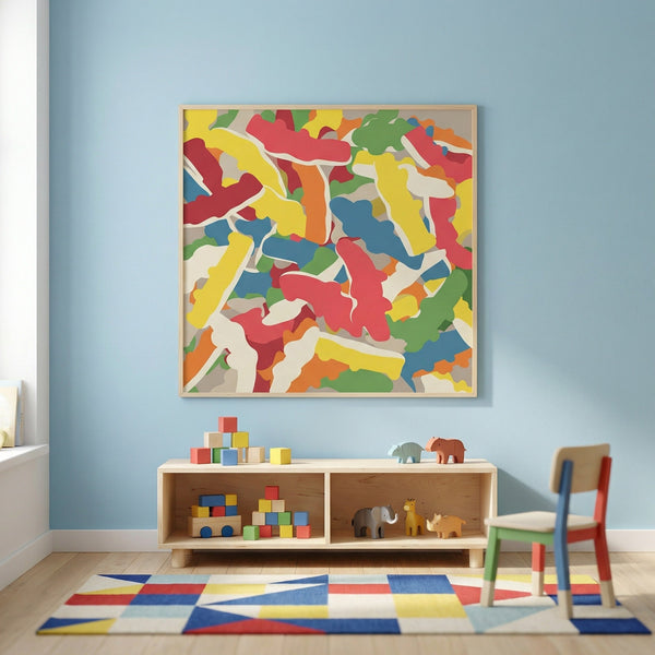 Caramelle gommose mockup