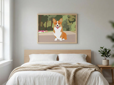 Corgi mockup
